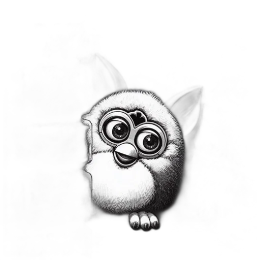 animal, creature, staff, face transparent PNG cut-out