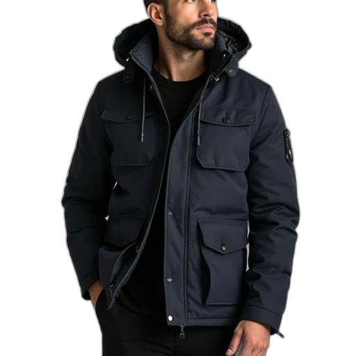 jacket, mens, winter, jackets transparent PNG cut-out