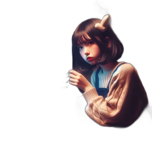 jacket, face, mask, creature transparent PNG cut-out