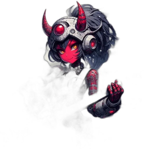 mask, creature, face, staff transparent PNG cut-out