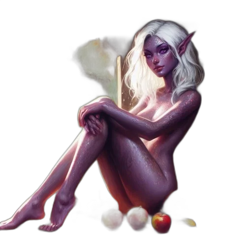 fantasy art, concept art, pixel art, watercolor transparent PNG cut-out