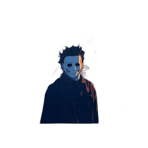 mask, face, jacket, creature transparent PNG cut-out