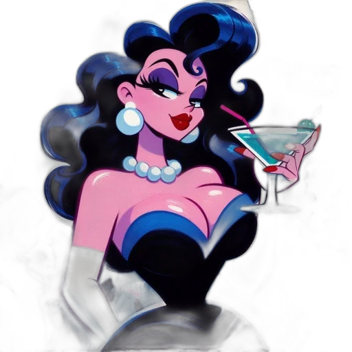 jewelry, crown, cartoon, vaporwave transparent PNG cut-out