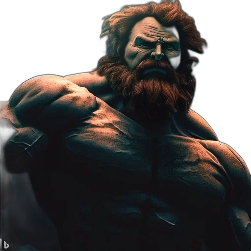 concept art, comic book art, 3d render, fantasy art transparent PNG cut-out