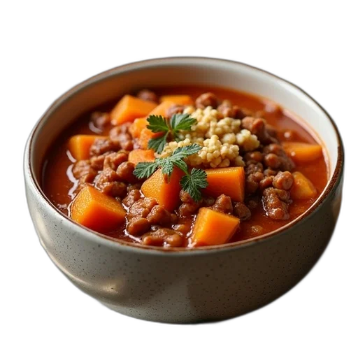 food, photorealistic, 3d render, bowl transparent PNG cut-out