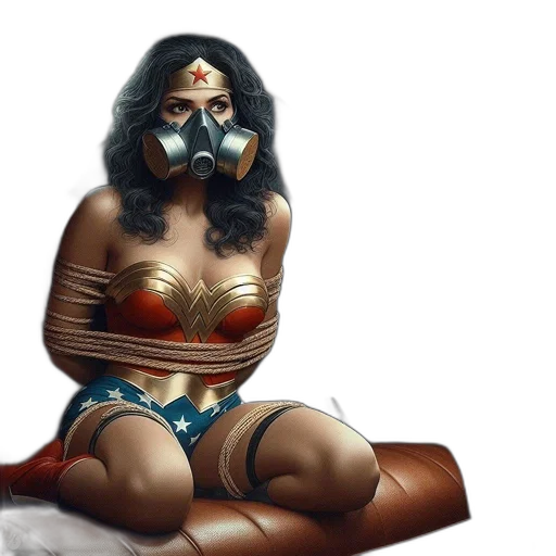 mask, comic book art, concept art, fantasy art transparent PNG cut-out