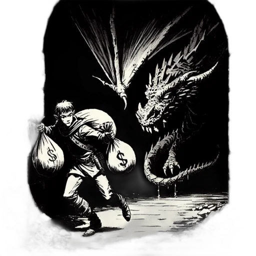 dragon, creature, comic book art, concept art transparent PNG cut-out
