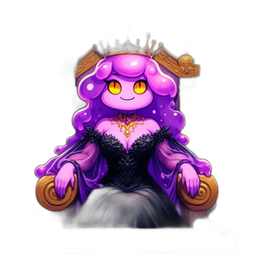 crown, jewelry, staff, creature transparent PNG cut-out