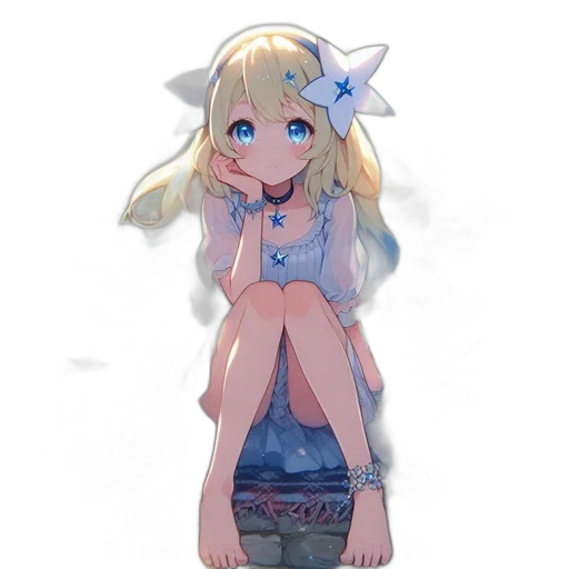 dress, staff, creature, robot transparent PNG cut-out