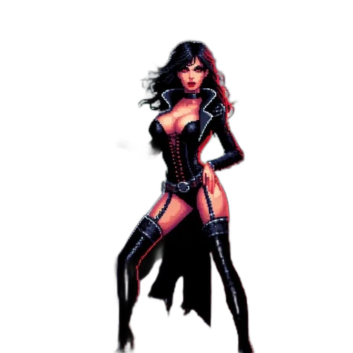 comic book art, concept art, pixel art, fantasy art transparent PNG cut-out
