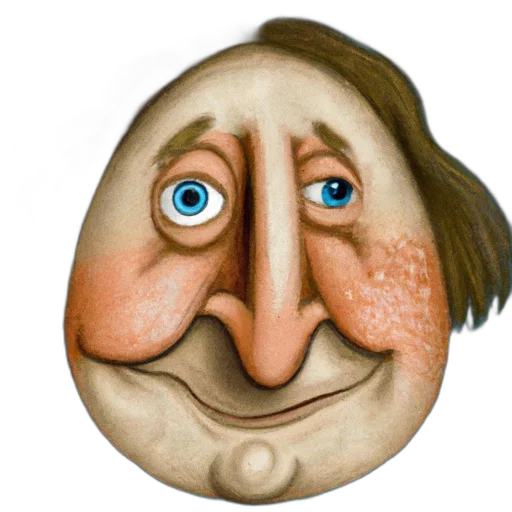 face, mask, staff, photorealistic transparent PNG cut-out