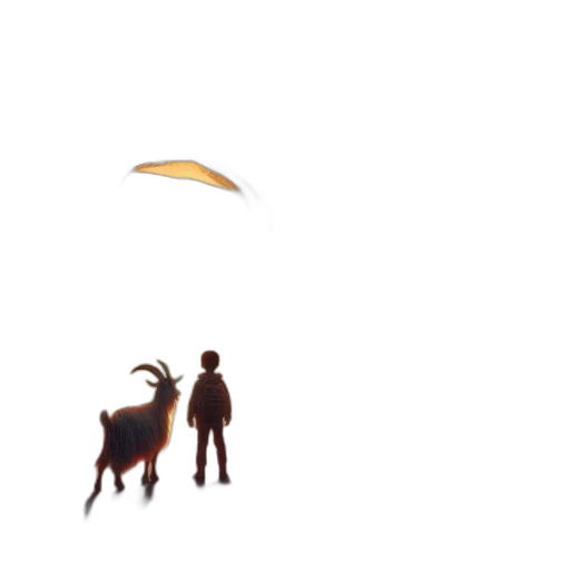 umbrella, animal, creature, dragon transparent PNG cut-out