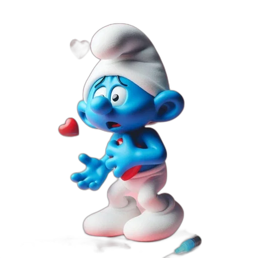 robot, staff, food, 3d render transparent PNG cut-out