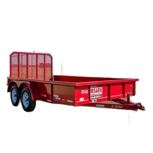 furniture, 3d render, red, utility transparent PNG cut-out