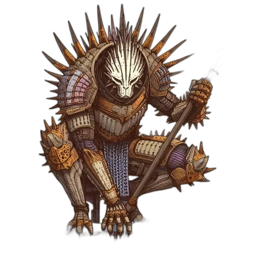dragon, creature, staff, concept art transparent PNG cut-out