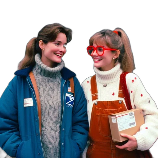 jacket, staff, robot, hat transparent PNG cut-out