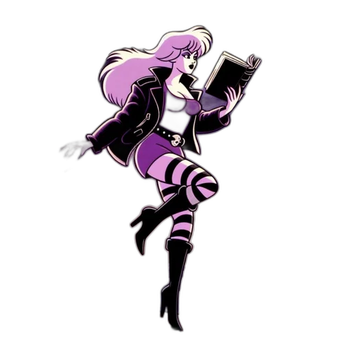 staff, jacket, weapon, creature transparent PNG cut-out