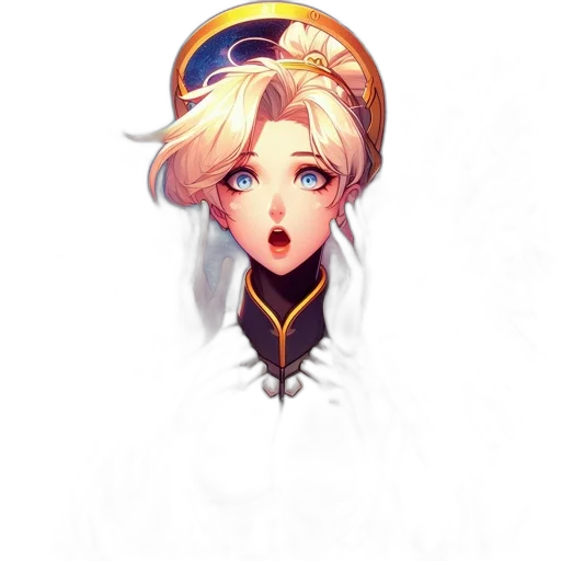 crown, staff, face, weapon transparent PNG cut-out