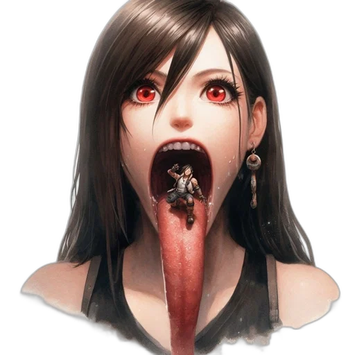 face, creature, mask, staff transparent PNG cut-out