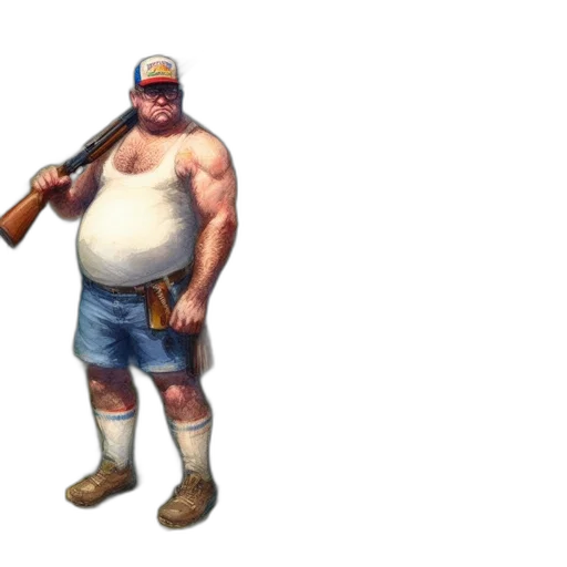 weapon, staff, hat, animal transparent PNG cut-out