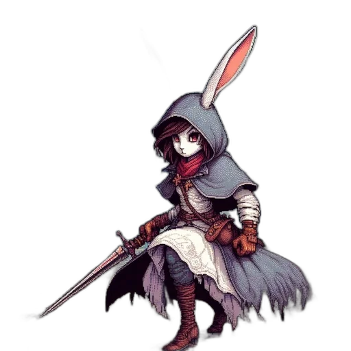 sword, staff, weapon, hat transparent PNG cut-out