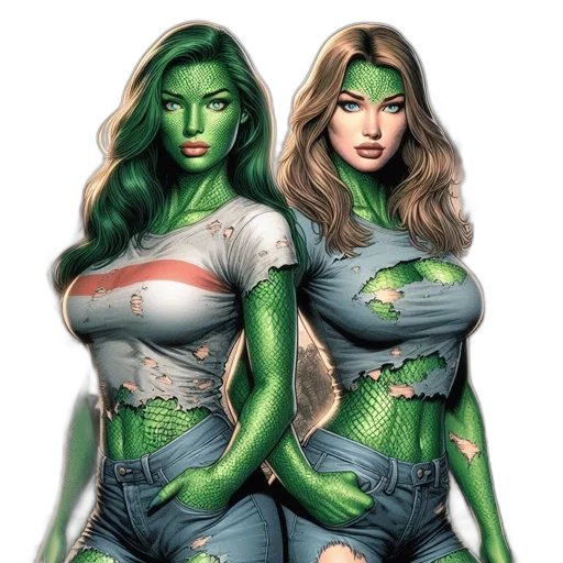 comic book art, concept art, fantasy art, photorealistic transparent PNG cut-out