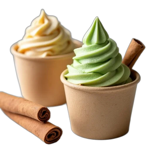food, 3d render, photorealistic, green transparent PNG cut-out