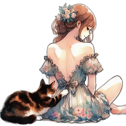 dress, crown, animal, jewelry transparent PNG cut-out