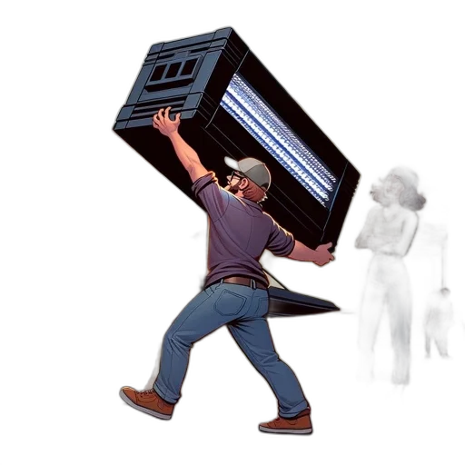 robot, furniture, weapon, hat transparent PNG cut-out