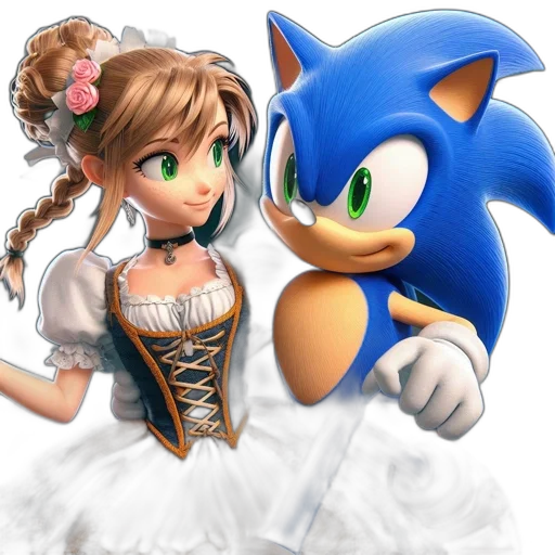 dress, 3d render, concept art, anime transparent PNG cut-out