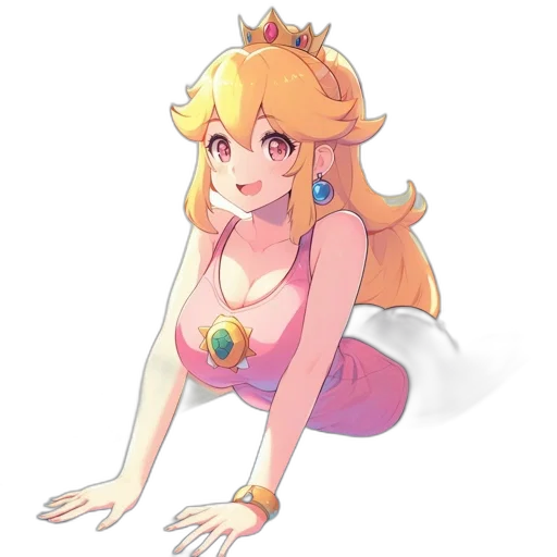 crown, dress, staff, weapon transparent PNG cut-out