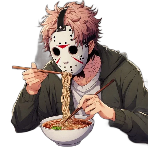 mask, food, face, anime transparent PNG cut-out
