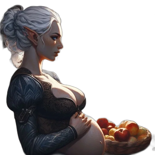 food, fantasy art, concept art, pixel art transparent PNG cut-out