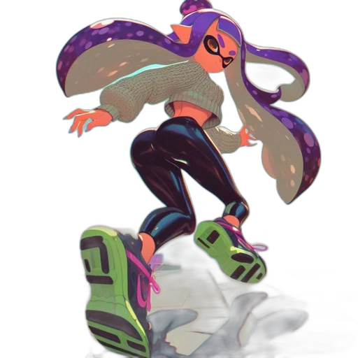 jacket, weapon, creature, mask transparent PNG cut-out