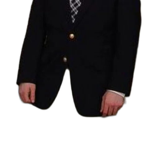 jacket, staff, face, 3d render transparent PNG cut-out