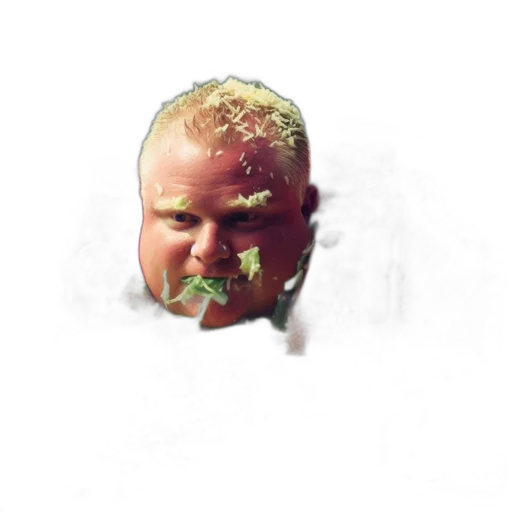 face, mask, food, crown transparent PNG cut-out