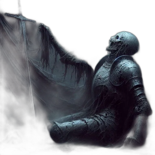 sword, robot, creature, mask transparent PNG cut-out