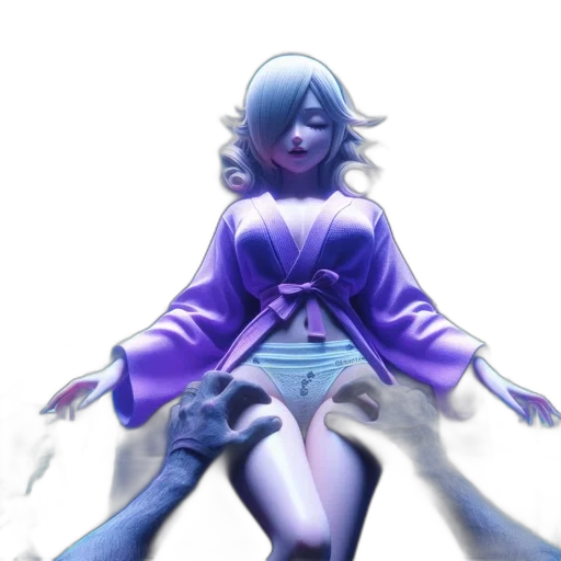 dress, staff, robot, concept art transparent PNG cut-out