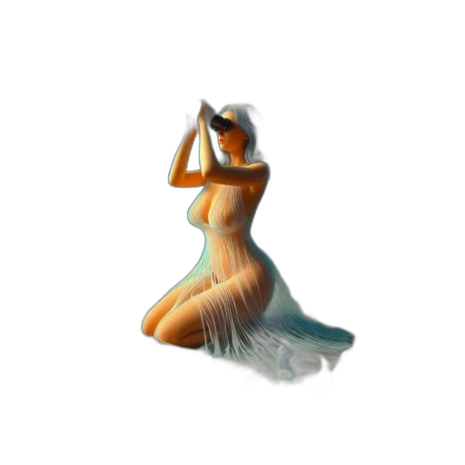 dress, crown, jewelry, hair transparent PNG cut-out