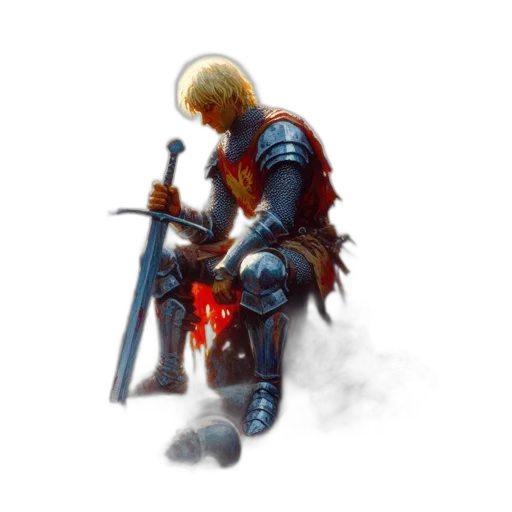 sword, weapon, staff, fantasy art transparent PNG cut-out