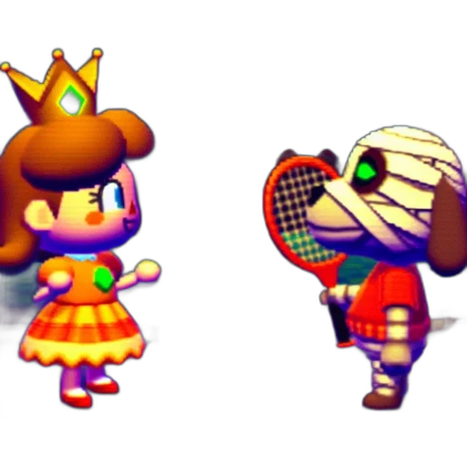 crown, 3d render, pixel art, concept art transparent PNG cut-out