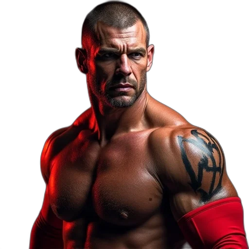animal, photorealistic, wrestler, person transparent PNG cut-out
