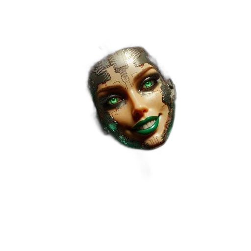 mask, jewelry, face, crown transparent PNG cut-out