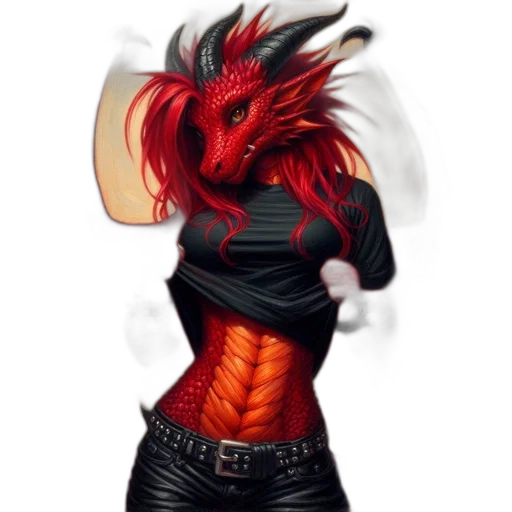 dragon, pixel art, concept art, fantasy art transparent PNG cut-out