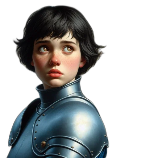 robot, face, concept art, fantasy art transparent PNG cut-out