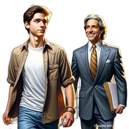 jacket, comic book art, concept art, photorealistic transparent PNG cut-out