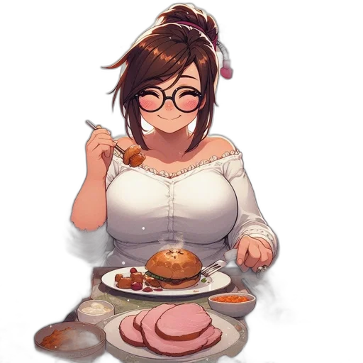 food, staff, dress, creature transparent PNG cut-out