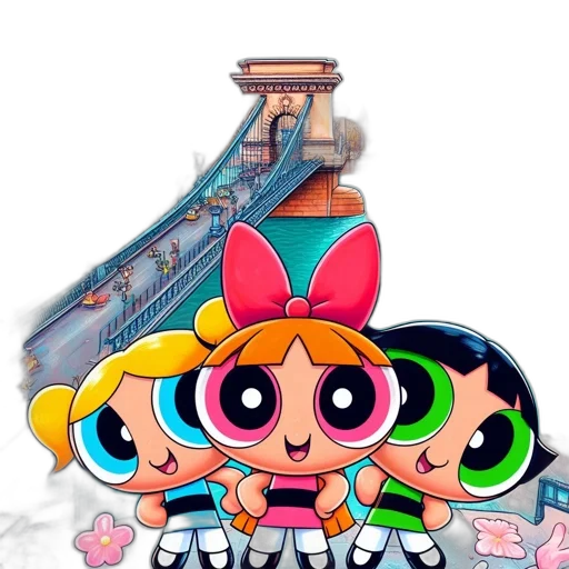 concept art, cartoon, 3d render, anime transparent PNG cut-out