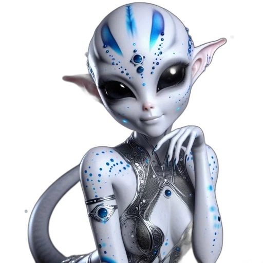 robot, creature, mask, staff transparent PNG cut-out