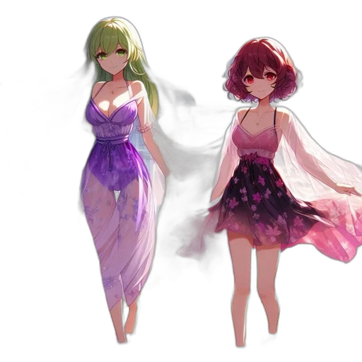 dress, concept art, 3d render, pixel art transparent PNG cut-out